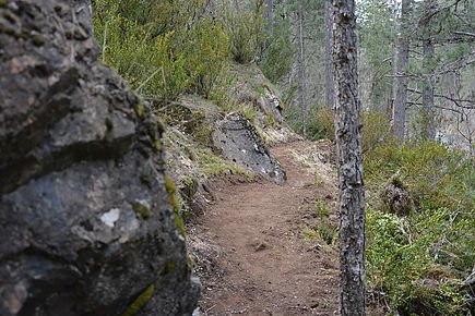 Hiking trails development