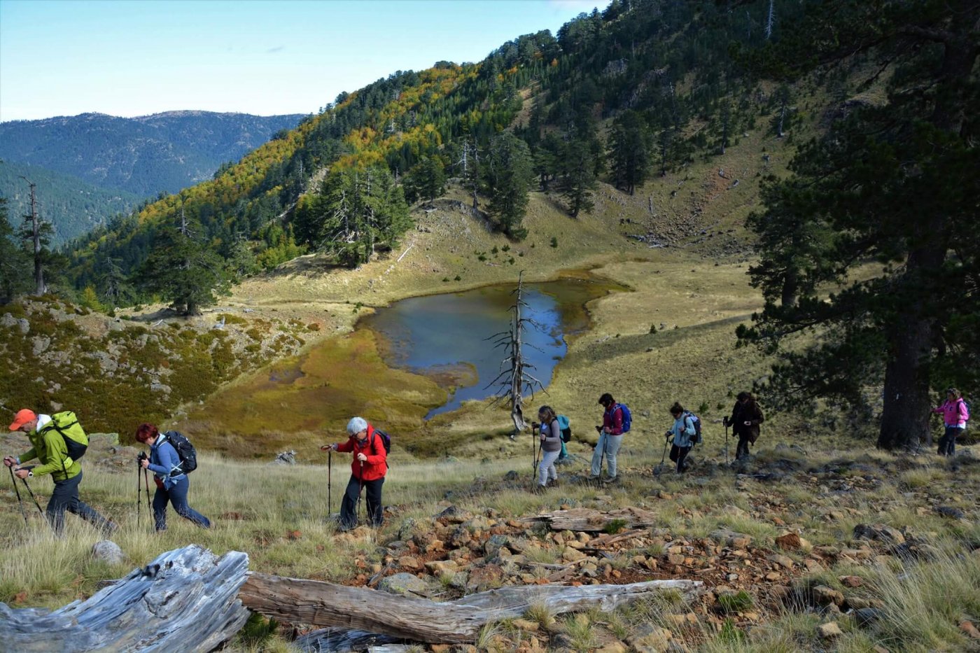 4 day trekking excursion / Valia Calda - Smolikas mt. >80km / North Pindos