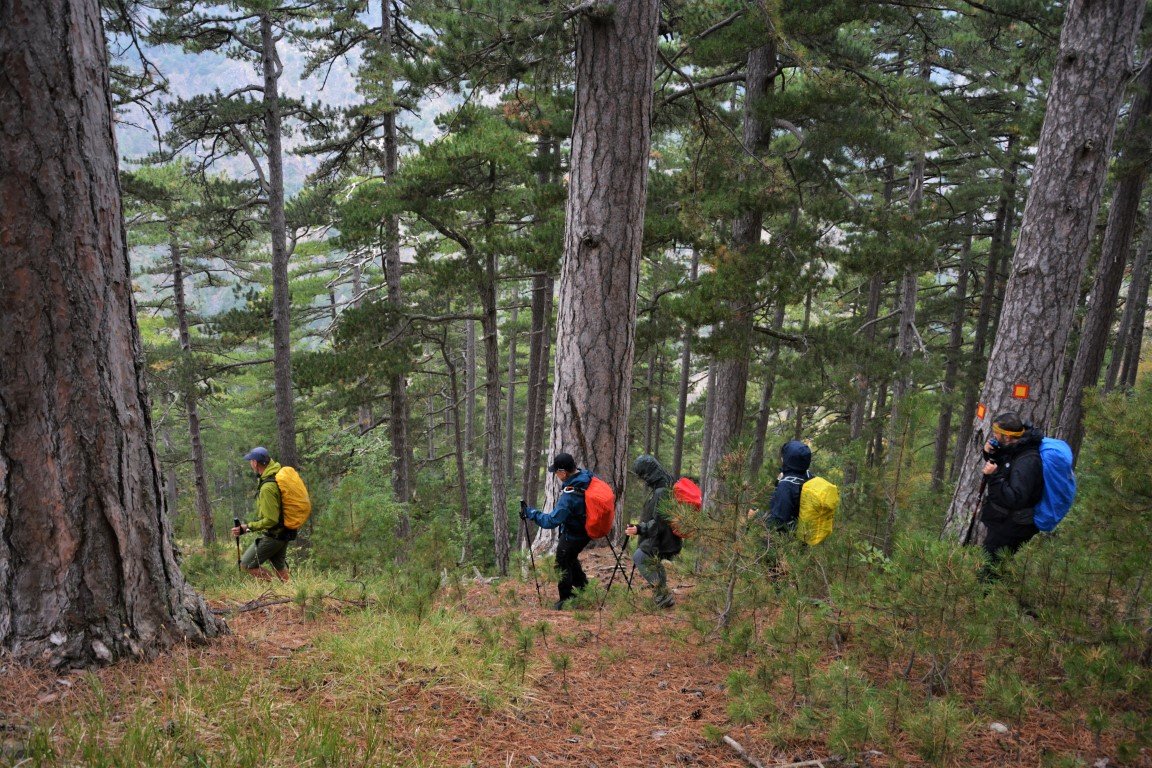 5 day trek / North Pindos / Metsovo - Valia Calda - Smolikas > 95km