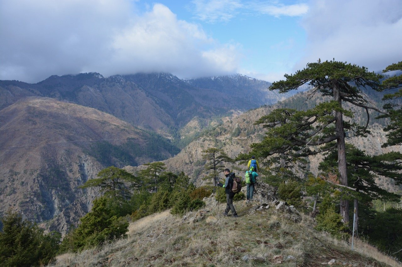 2 day forest hike / North Pindos / Vovousa to Samarina > 30km