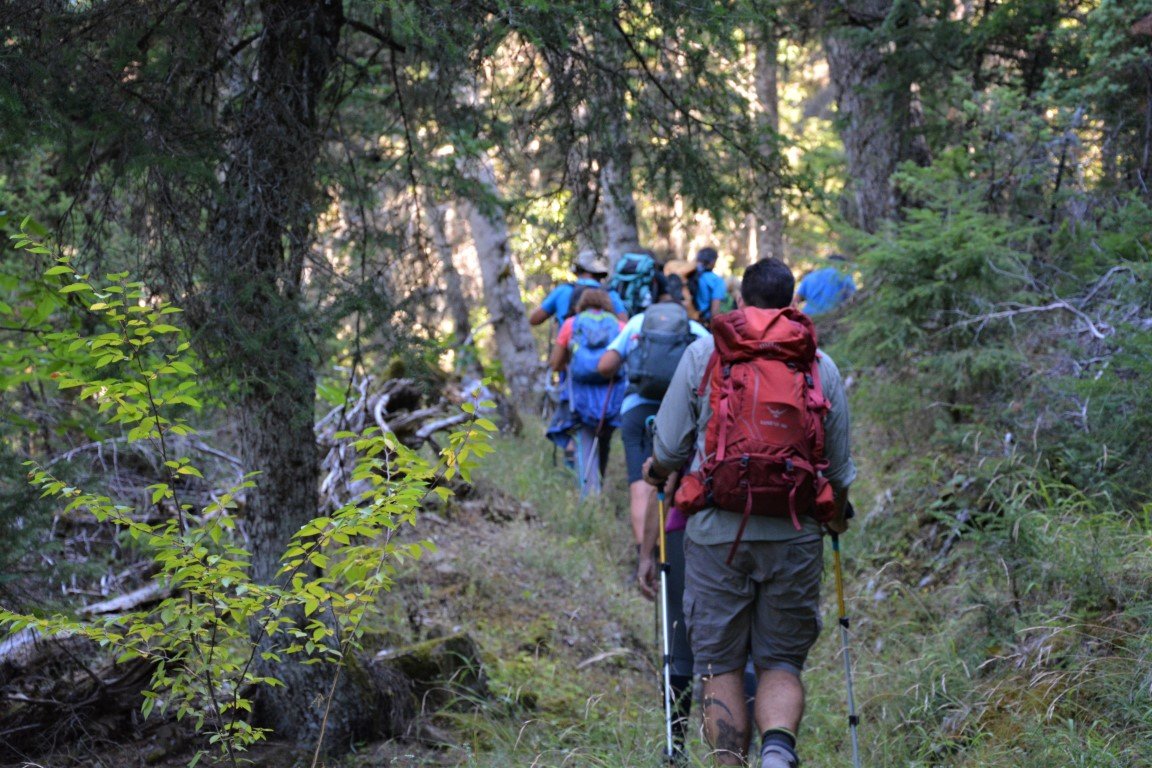 3 day trekking excursion / Krikelopotamos valey > 43km / South Pindos