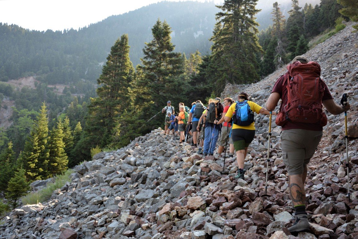 3 day trekking excursion / Krikelopotamos valey > 43km / South Pindos