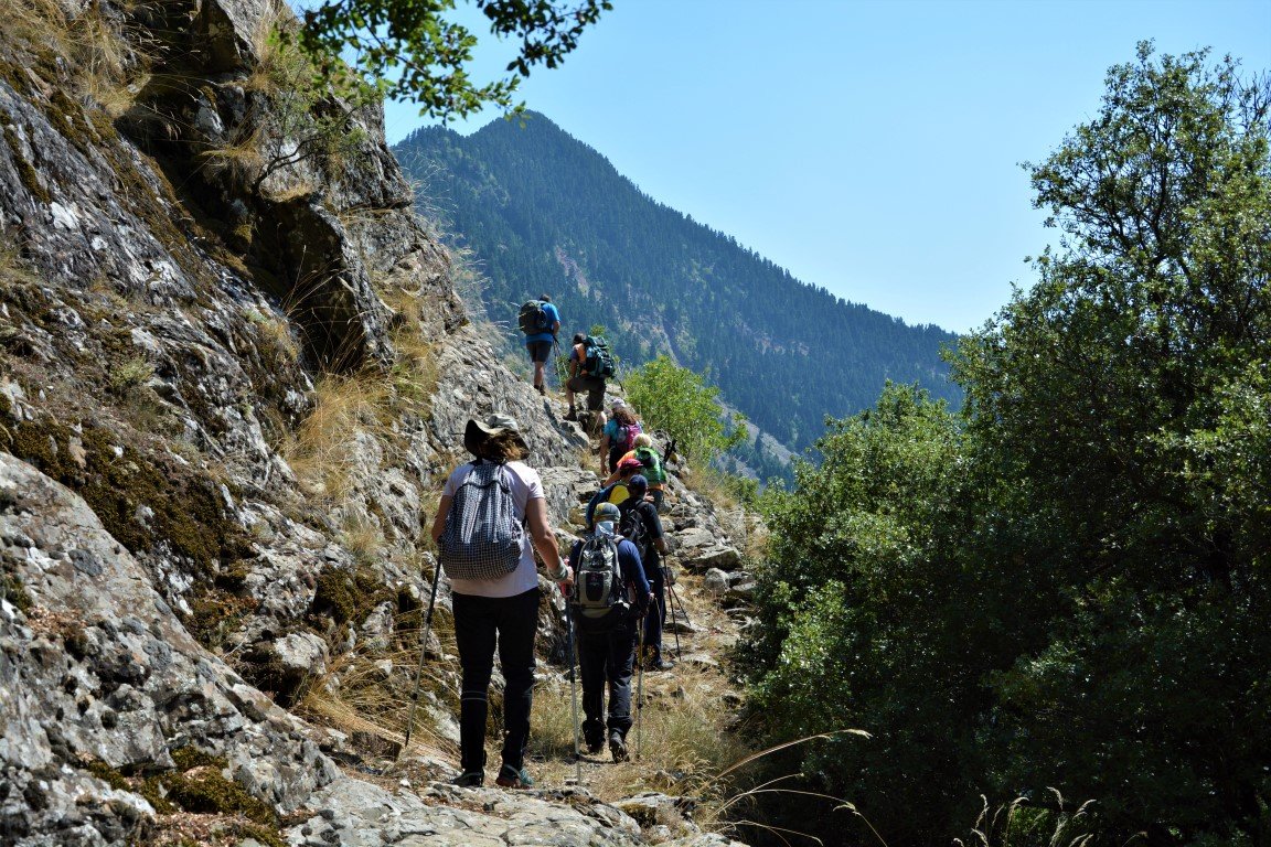 3 day trekking excursion / Krikelopotamos valey > 43km / South Pindos