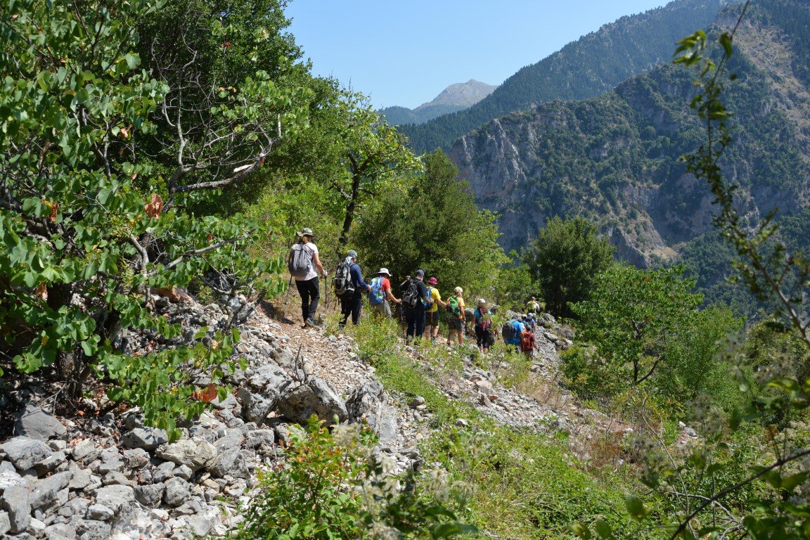 3 day trekking excursion / Krikelopotamos valey > 43km / South Pindos