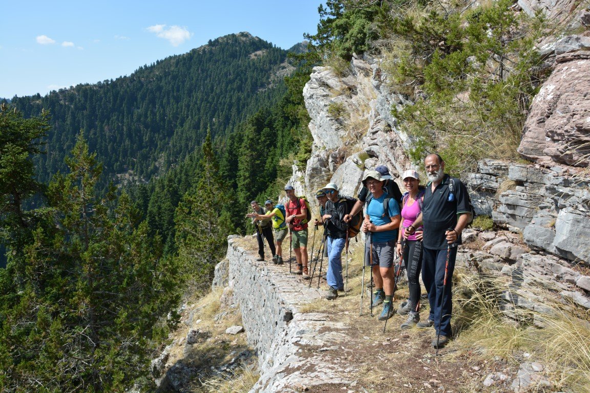 3 day trekking excursion / Krikelopotamos valey > 43km / South Pindos