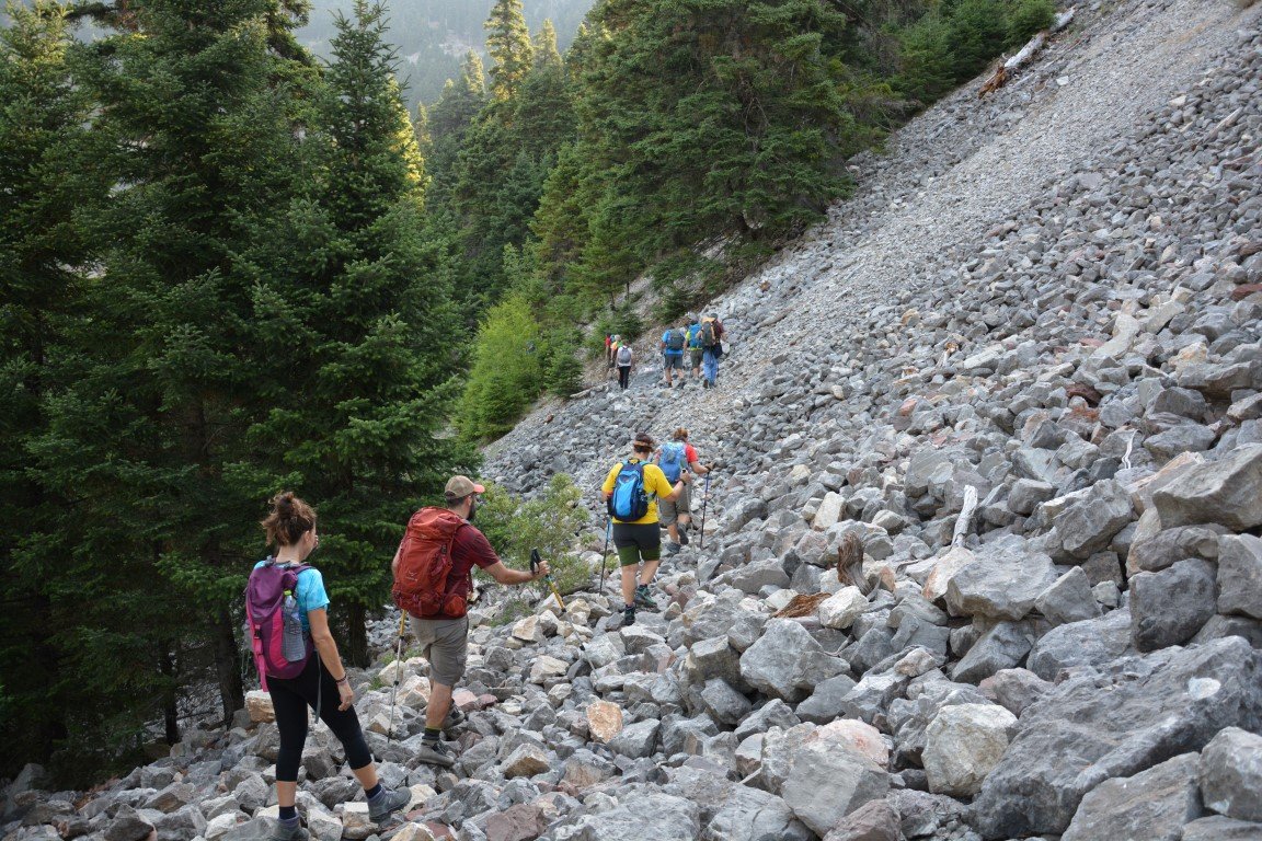 3 day trekking excursion / Krikelopotamos valey > 43km / South Pindos