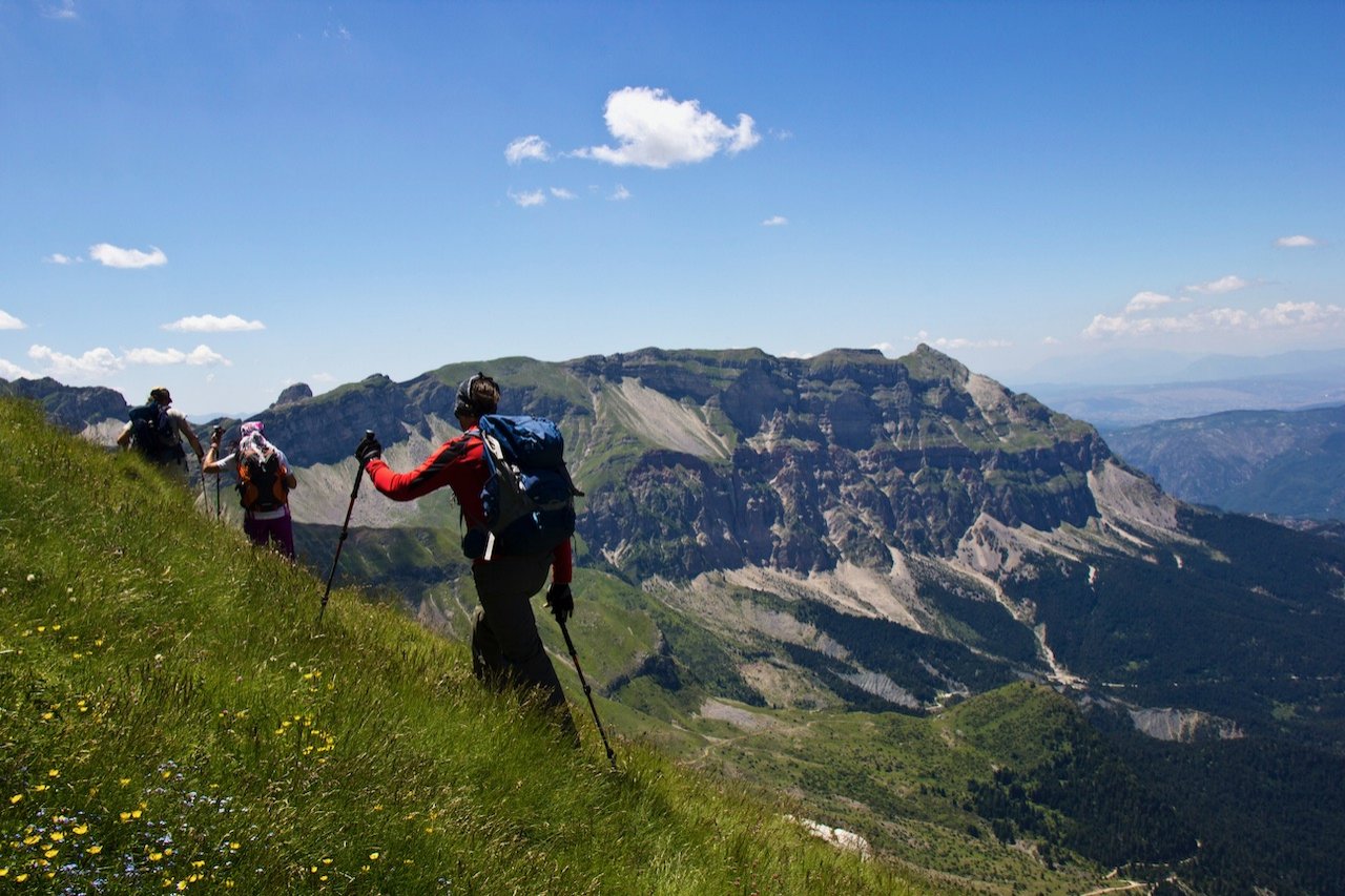 5 day trekking / Tzoumerka - Kakarditsa - Peristeri > 60km / Central Pindos