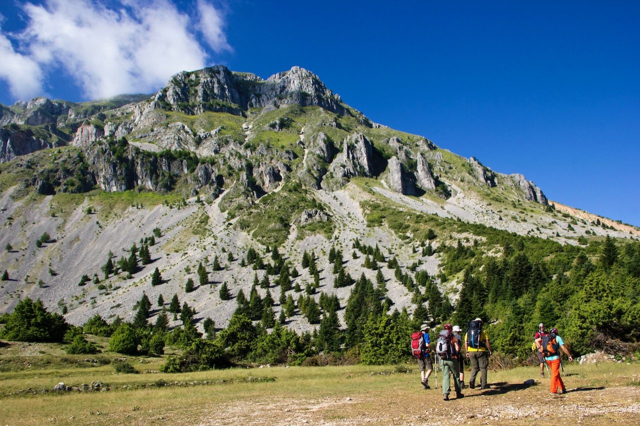 5 day trekking / Tzoumerka - Kakarditsa - Peristeri > 60km / Central Pindos