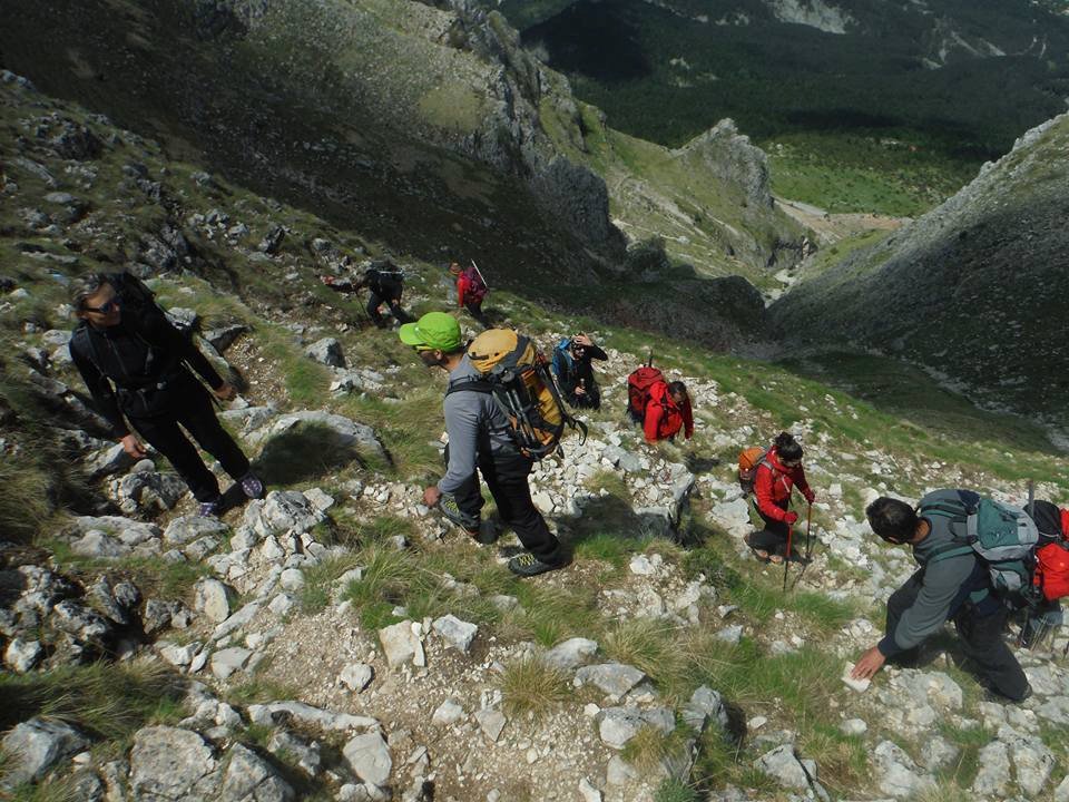 5ήμερη ορειβατική διάσχιση / Αθαμανικά Όρη >60χλμ / Κεντρική Πίνδος