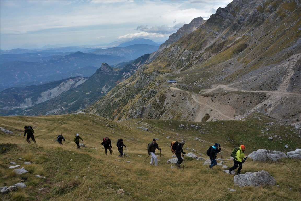 5day trekking excursion / Tzoumerka to Peristeri mt. > 85km / Central Pindos 