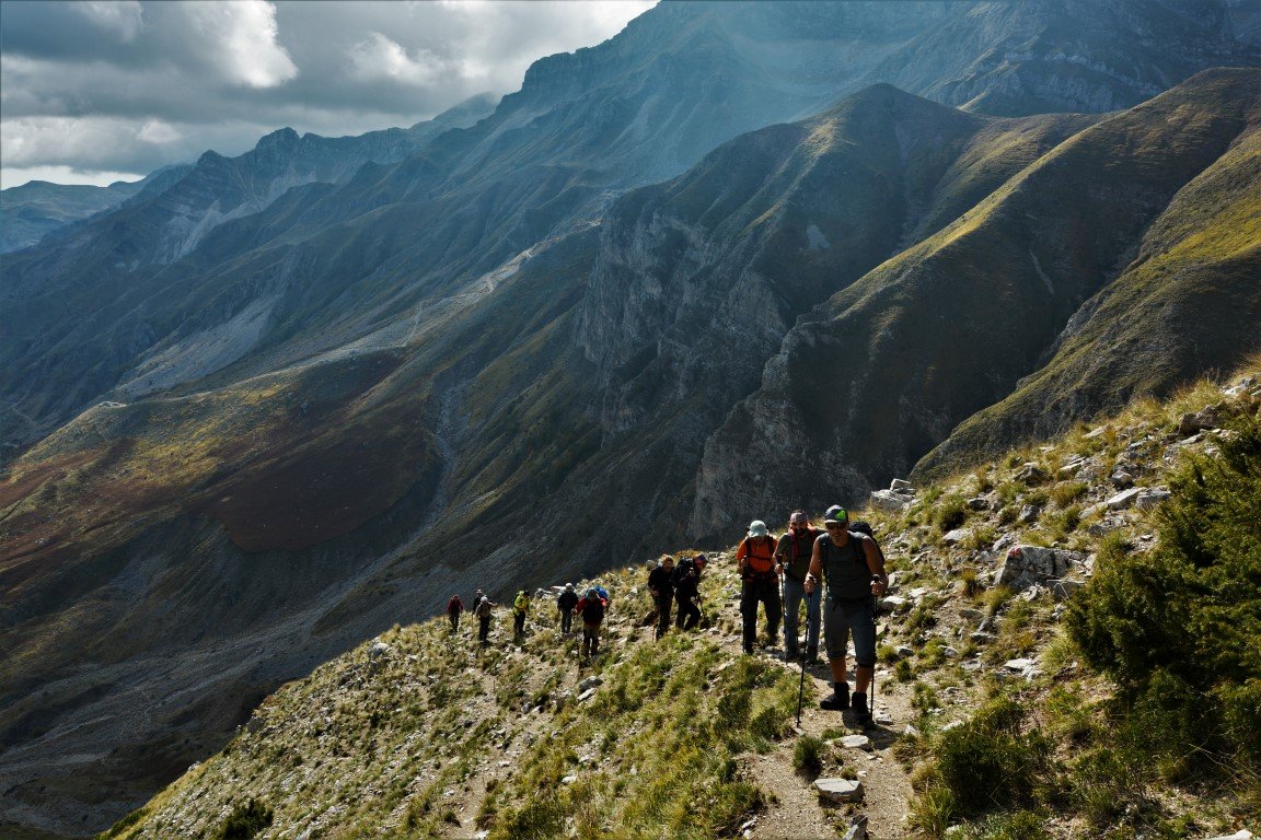 5day trekking excursion / Tzoumerka to Peristeri mt. > 85km / Central Pindos 