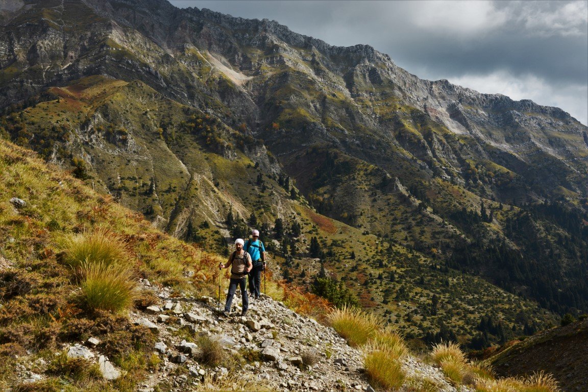 5day trekking excursion / Tzoumerka to Peristeri mt. > 85km / Central Pindos 