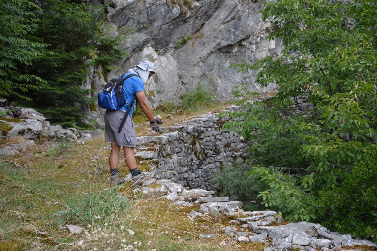 Hiking trails development