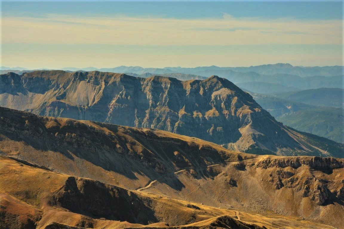 Αθαμανικά Όρη, Άγραφα / Κεντρική Πίνδος